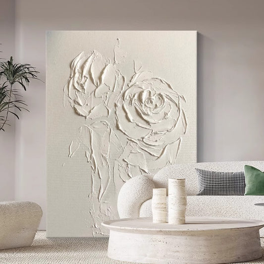 Eternal Flower 3D Texture Art Painting