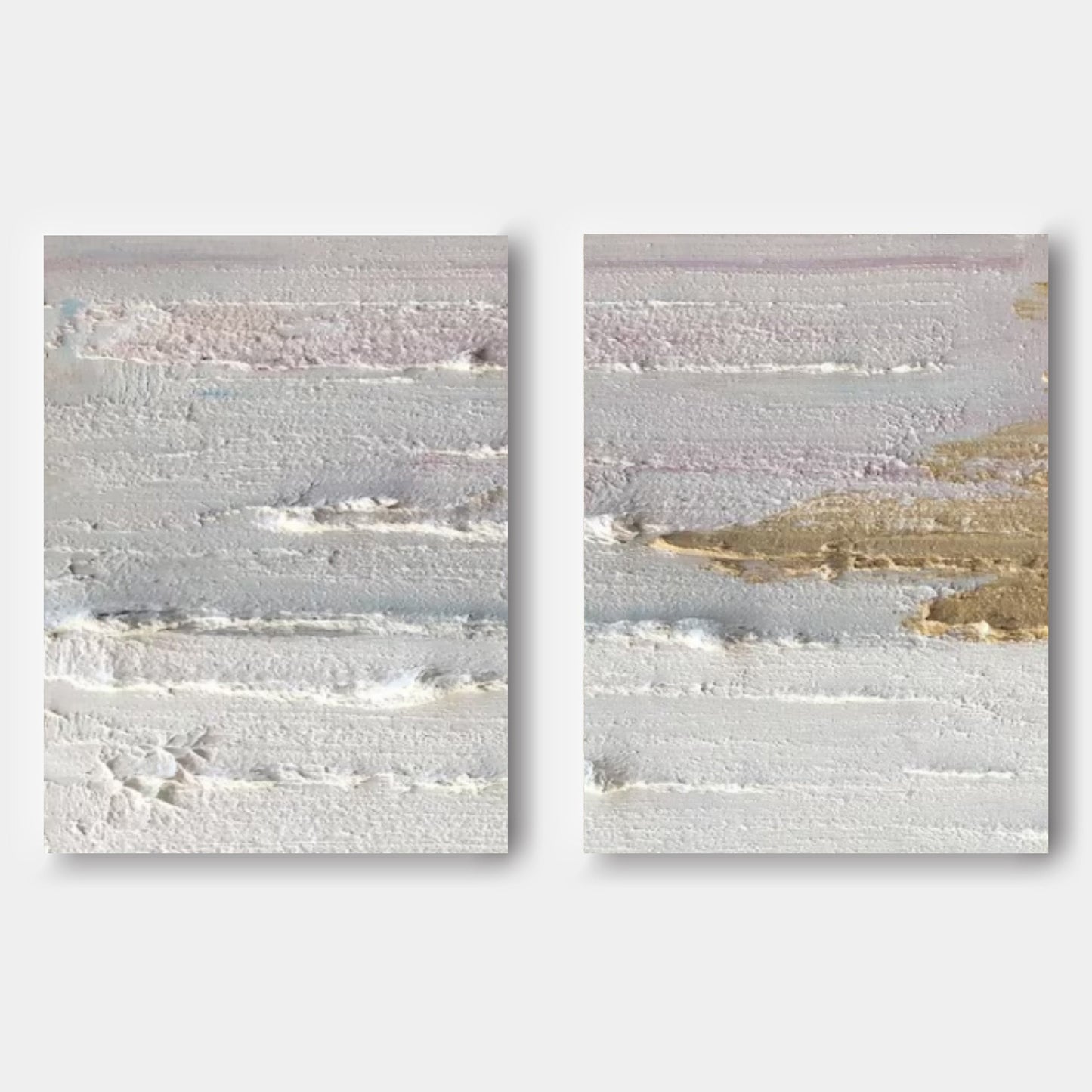 Serene Landscape Abstract Painting Set Of 2
