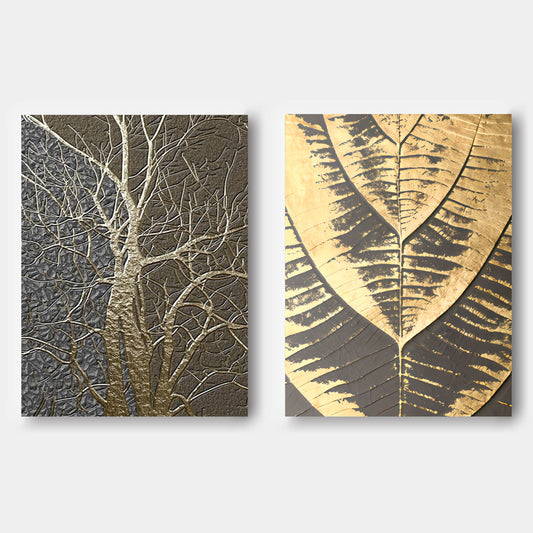 Tree of Life Abstract Painting Set Of 2
