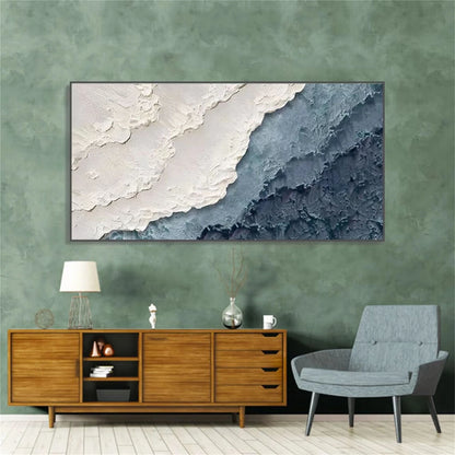 Ocean And Sky Painting "Everlasting Echoes" 