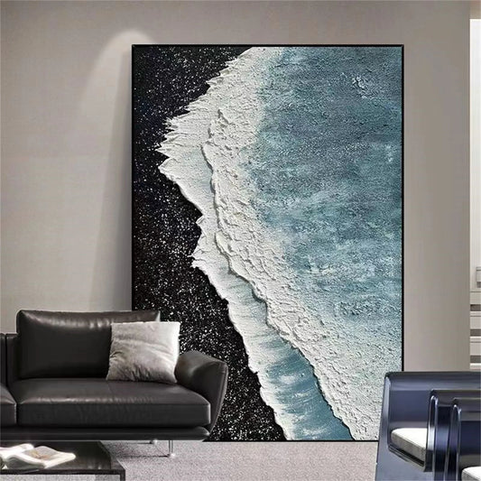 Ocean And Sky Painting "Kiss of the Horizon" 