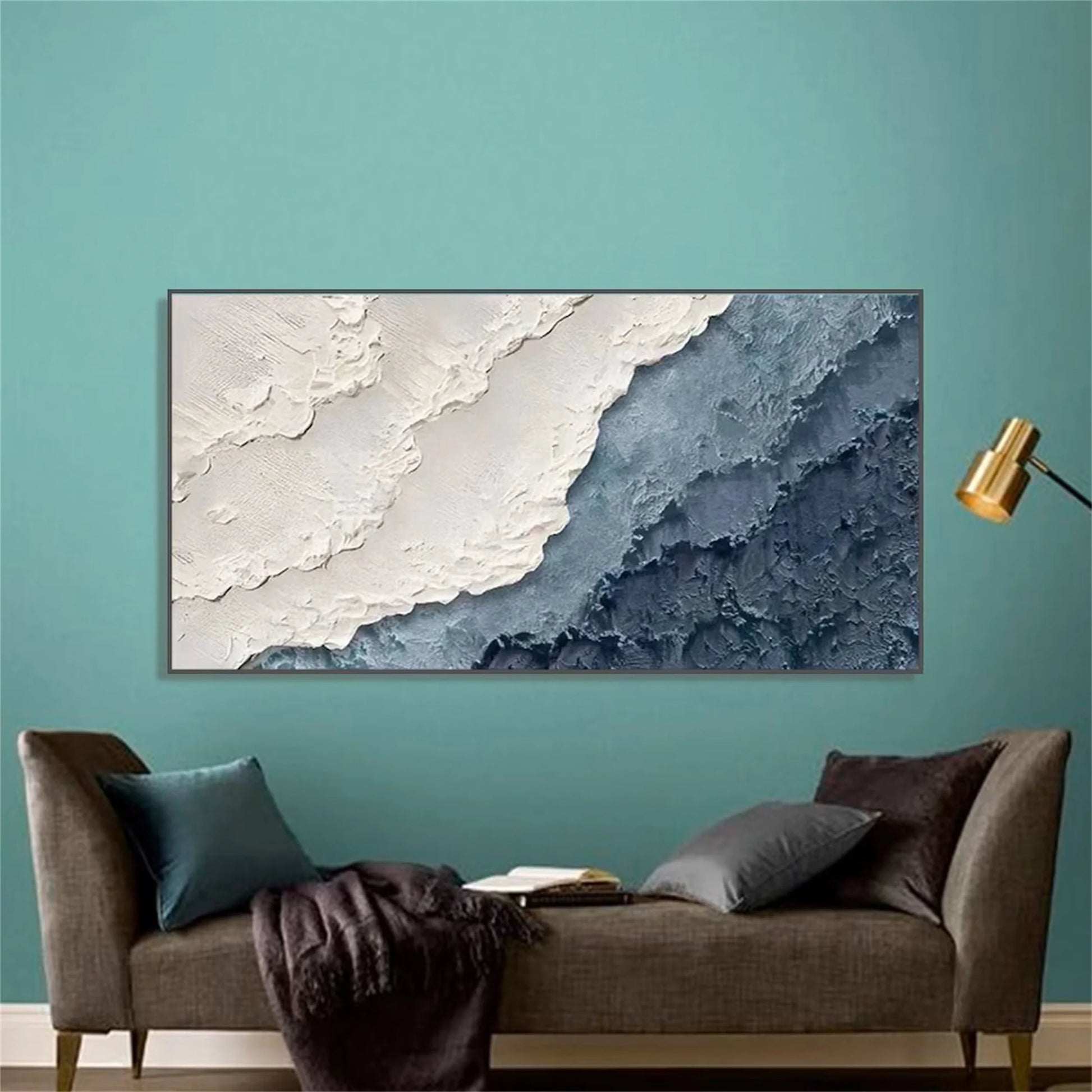 Ocean And Sky Painting "Everlasting Echoes" 